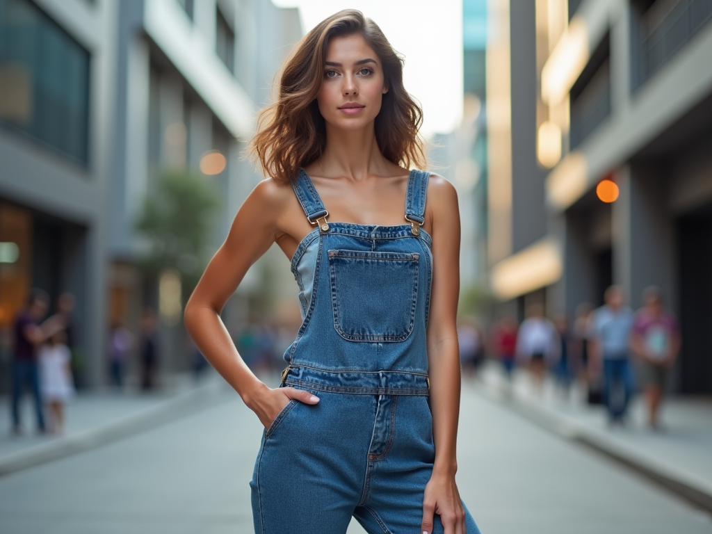 Salopetă din denim versus salopetă din alte materiale: Care e mai bună?