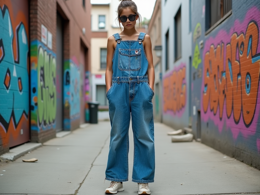 Cele mai inspirate ținute cu salopeta de blugi pentru un look street style