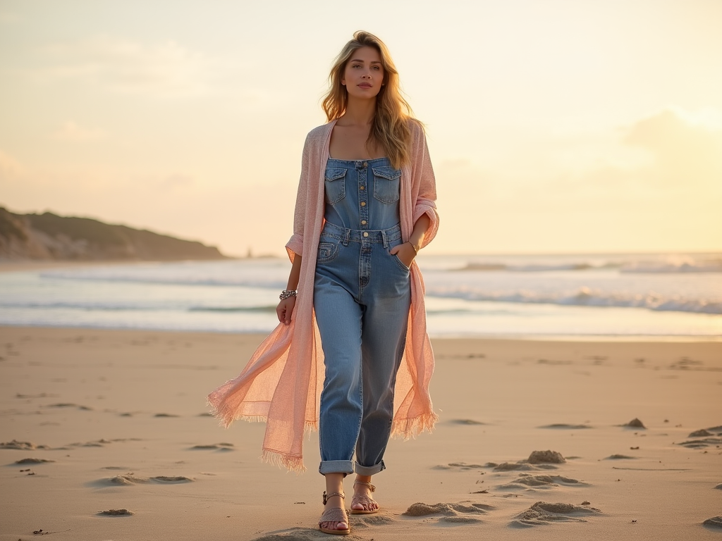 exposystem.ro | Salopetă din denim și stilul boho: Cum să creezi un look boho chic