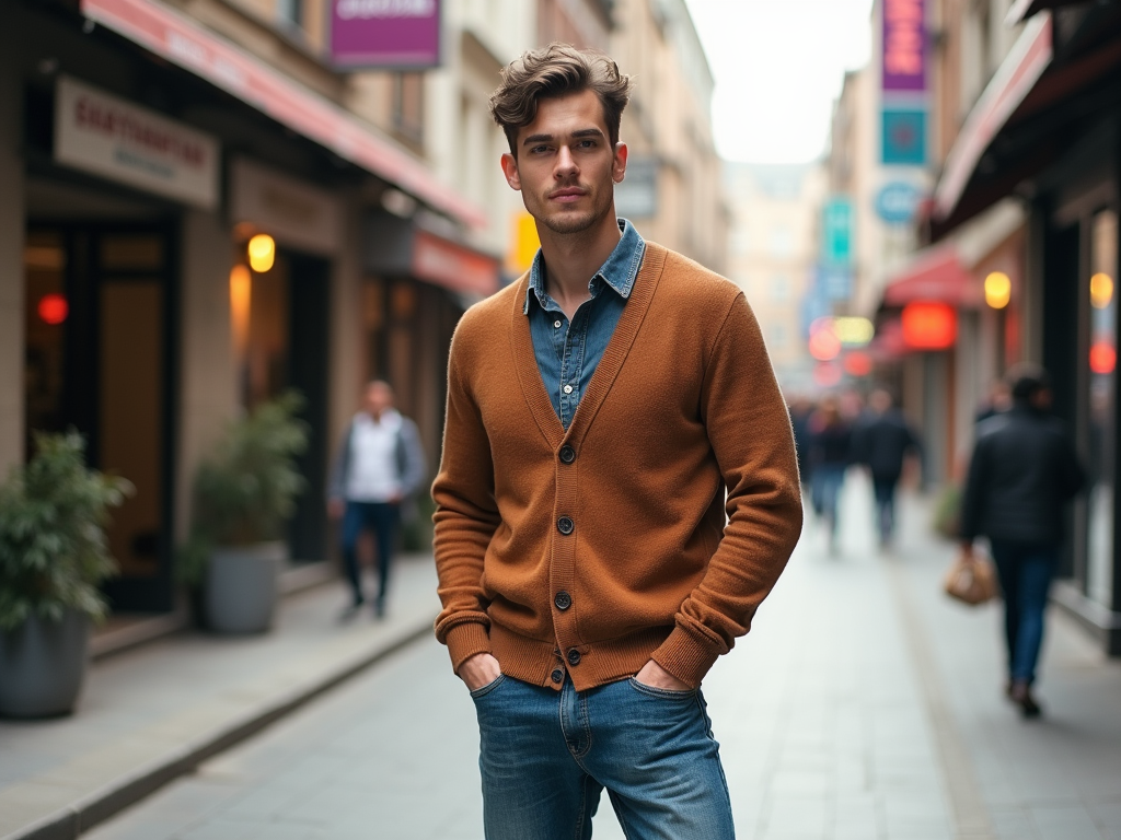 exposystem.ro | Cum să asortezi un cardigan cu blugi pentru un look casual